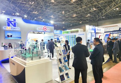 海洋之神亮相日本海事展 碳循环产品生态备受青睐